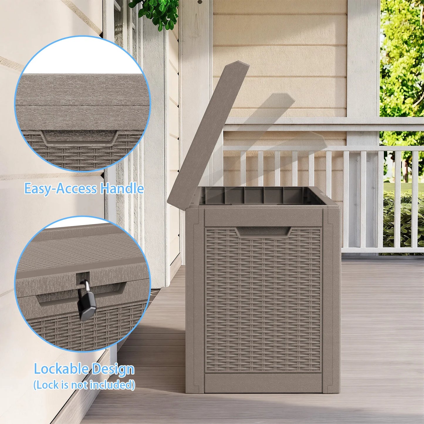Waterproof Outdoor Storage Box for Patio Furniture