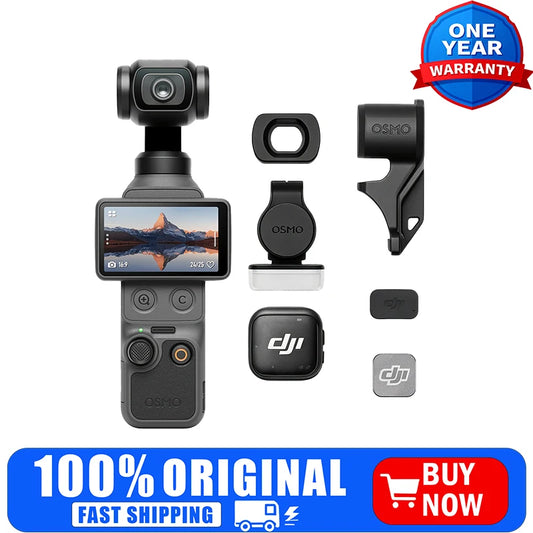 DJI Osmo Pocket 4 Creator Combo Gimbal Camera With Accessories