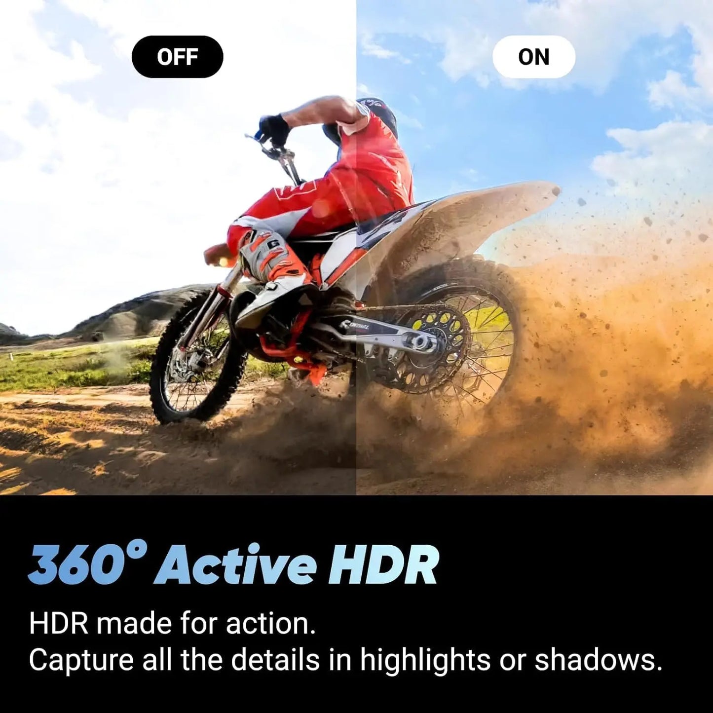 Insta360 X4 Motorcycle Bundle 8K 360 Action Camera, Waterproof Design, 4K Wide Angle Video, Stabilization, AI Editing