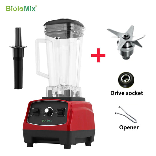 Biolomix Heavy Duty 2200W Blender Mixer Juicer For Commercial Use