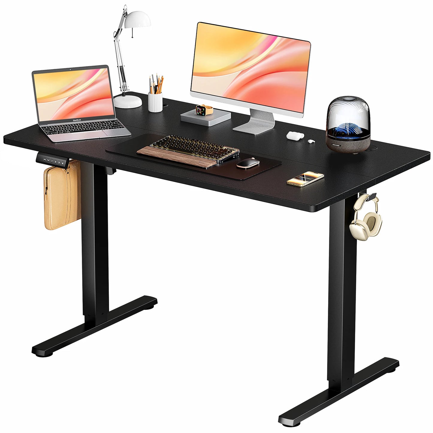 JHK Electric Adjustable Height Standing Desk Ergonomic Sit Stand Table