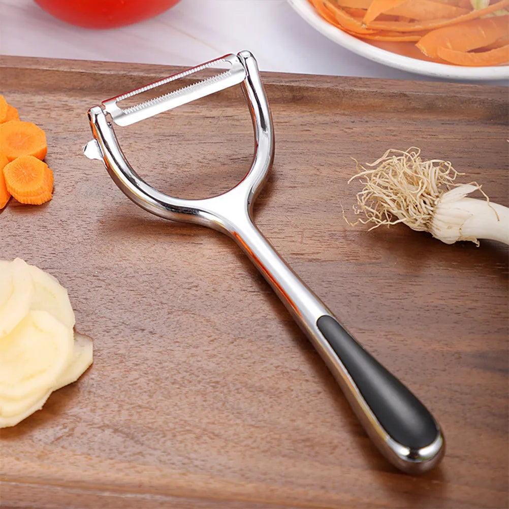 Black 2 in 1 Multifunctional Fruit And Vegetable Peeler