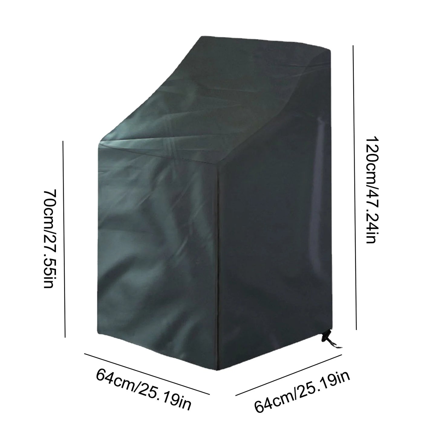 201512802 Waterproof Patio Chair Cover For Outdoor Ottomans