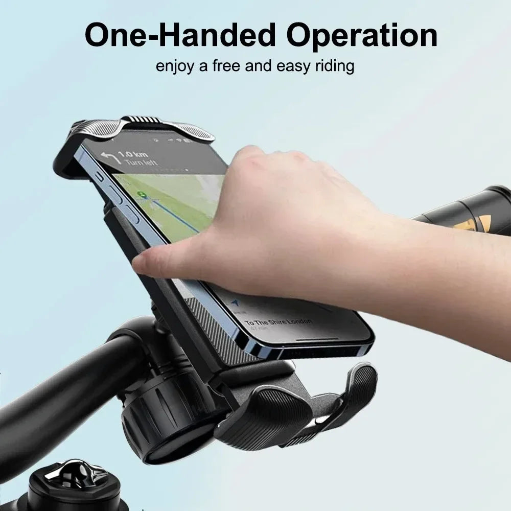 Universal Adjustable Bike Phone Holder Mount For Motorcycle GPS Navigation