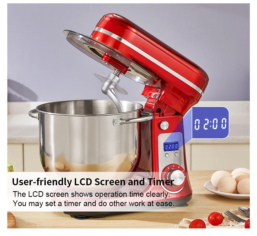 Biolomix Kitchen Stand Mixer Blender 6 Speed 1200W