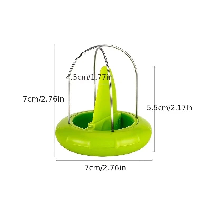 Stainless Steel Fast Fruit Kiwi Cutter Peeler Slicer