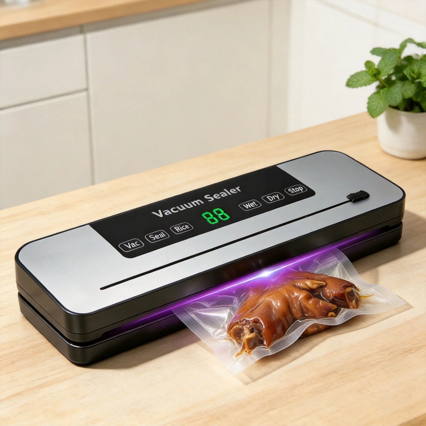 Brand Automatic Vacuum Sealing Machine For Food Preservation