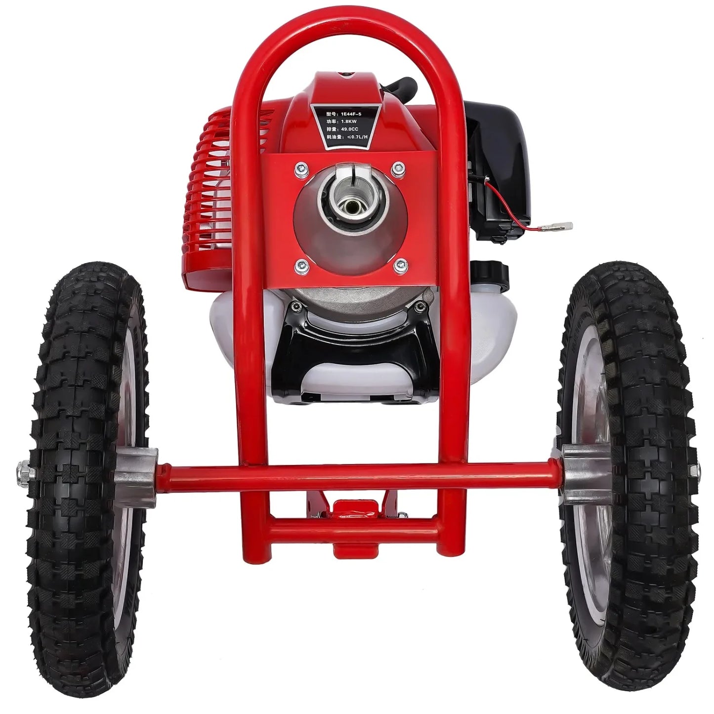 49cc 2 Stroke Gas Weed Eater Walk Behind Trimmer For Gardens