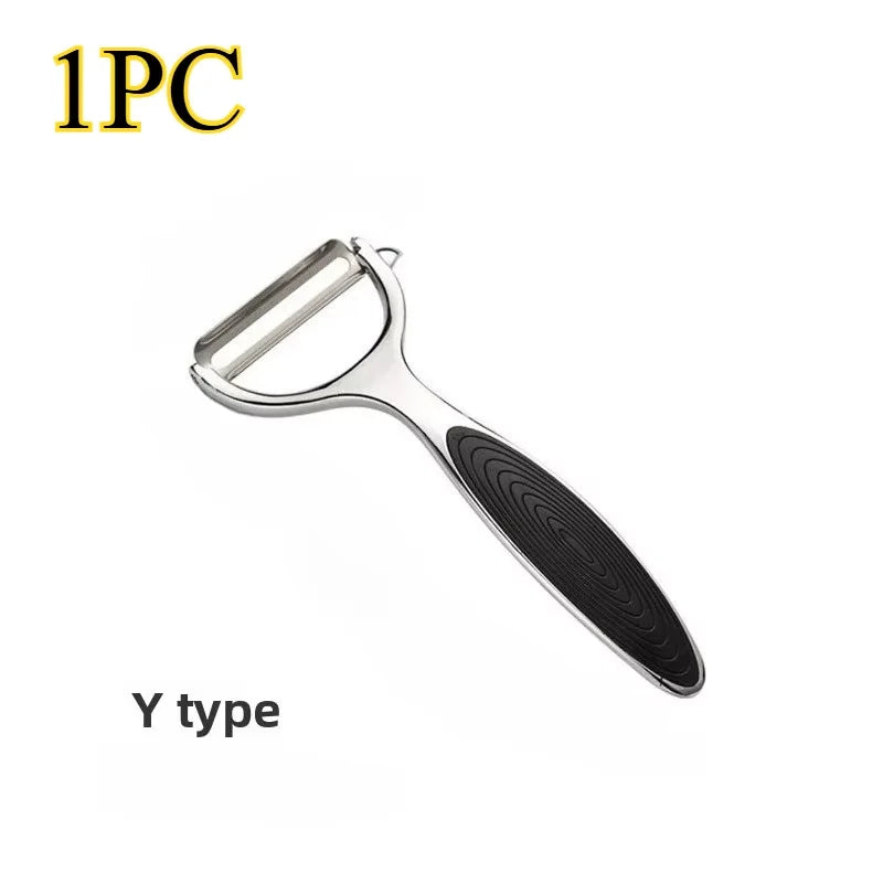 Black 2 in 1 Multifunctional Fruit And Vegetable Peeler