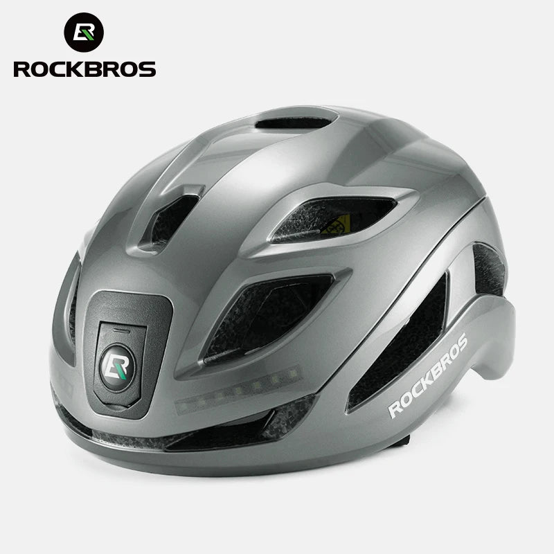 ROCKBROS Cycling Helmet Front Light Type C Charging LED
