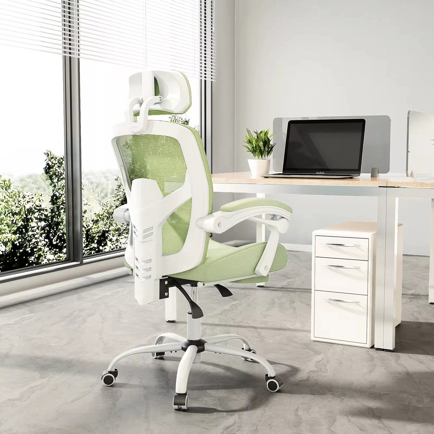 JHK Ergonomic Reclining Mesh Gaming Chair With Lumbar Support