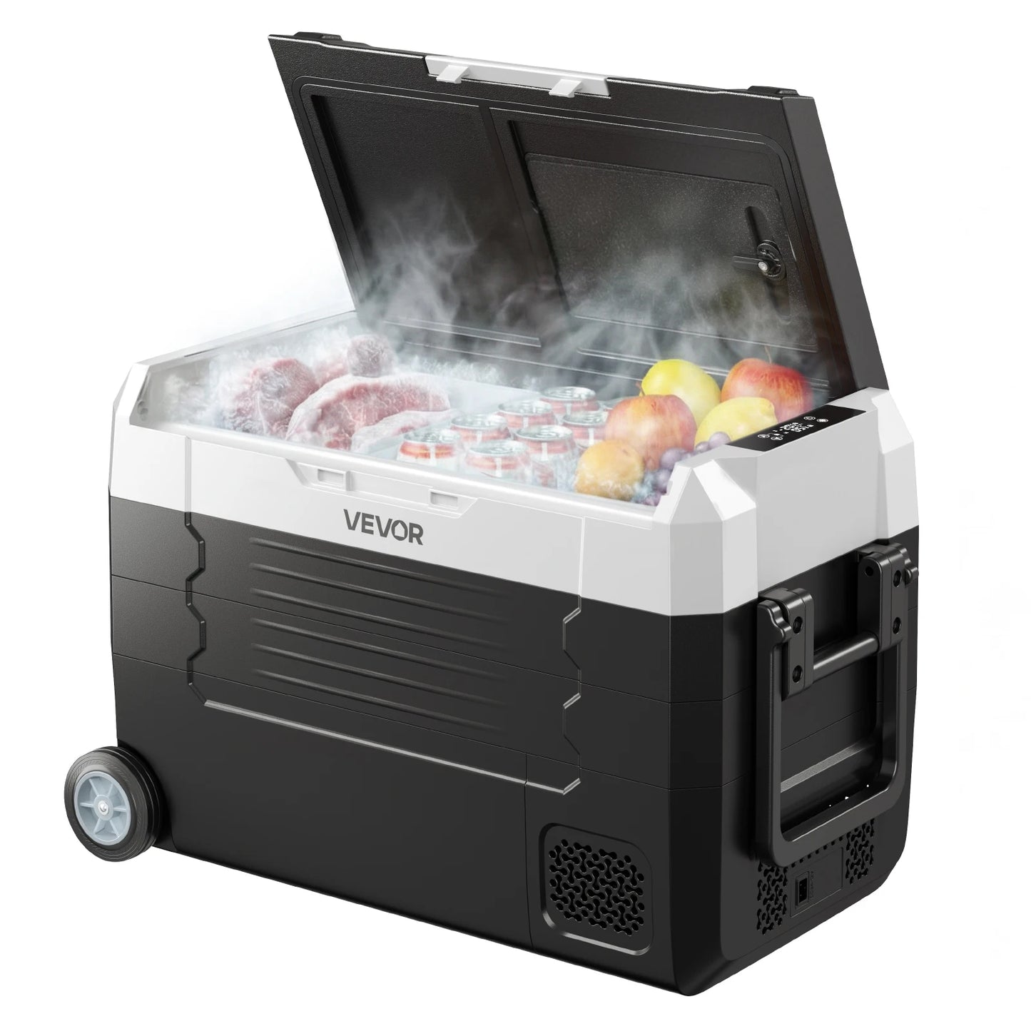 SucceBuy Portable Car Refrigerator With App Control Compressor Freezer