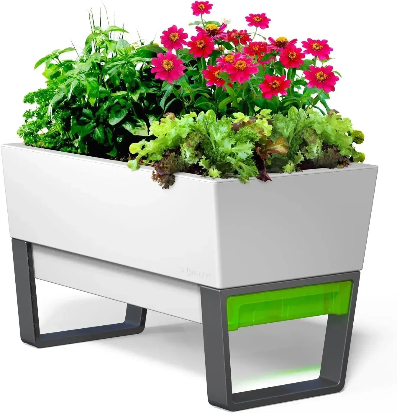 Self Watering Planter Box Urban Garden Bed With Water Gauge