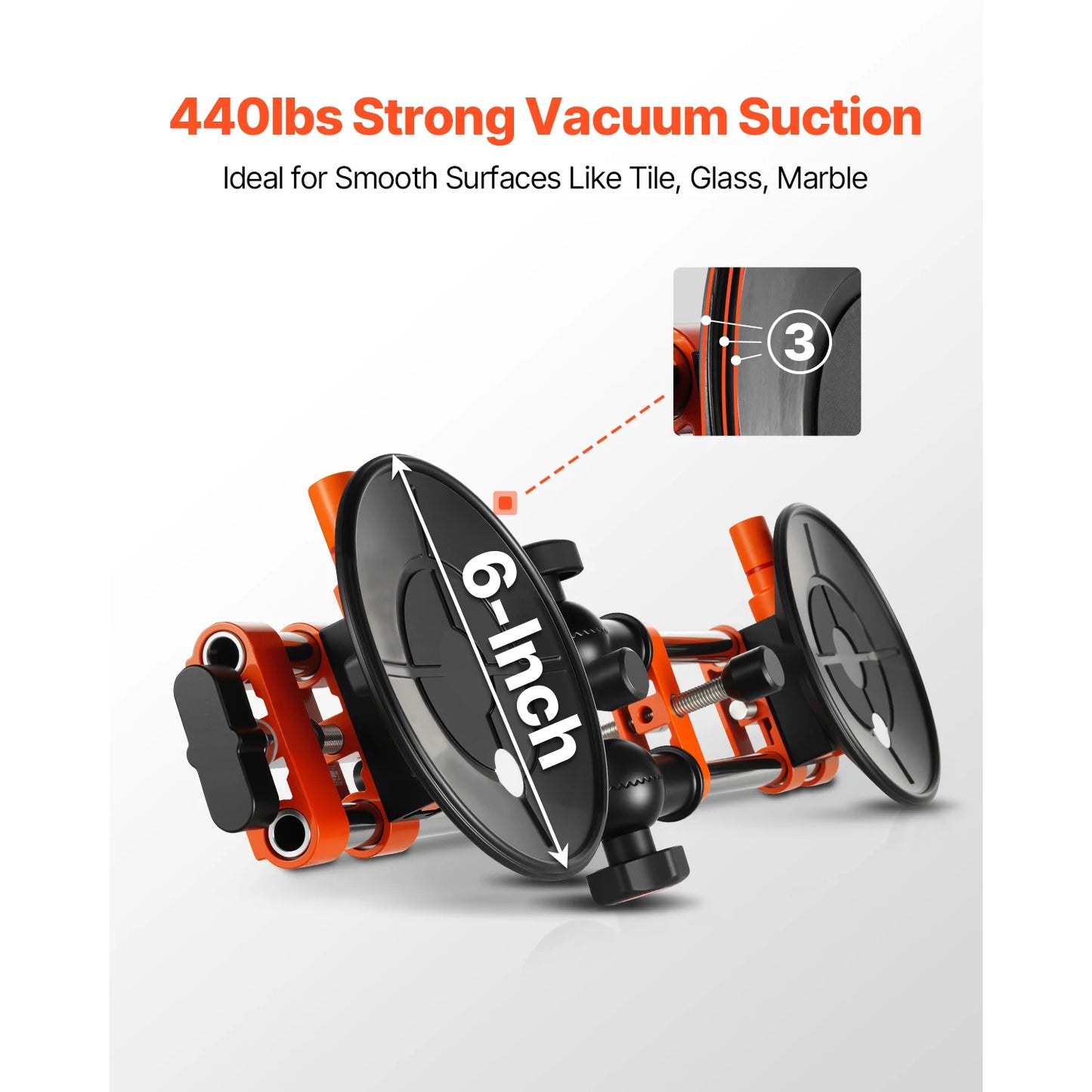 VEVOR Granite Tile Seam Setter Adjustable 90-120 Degrees