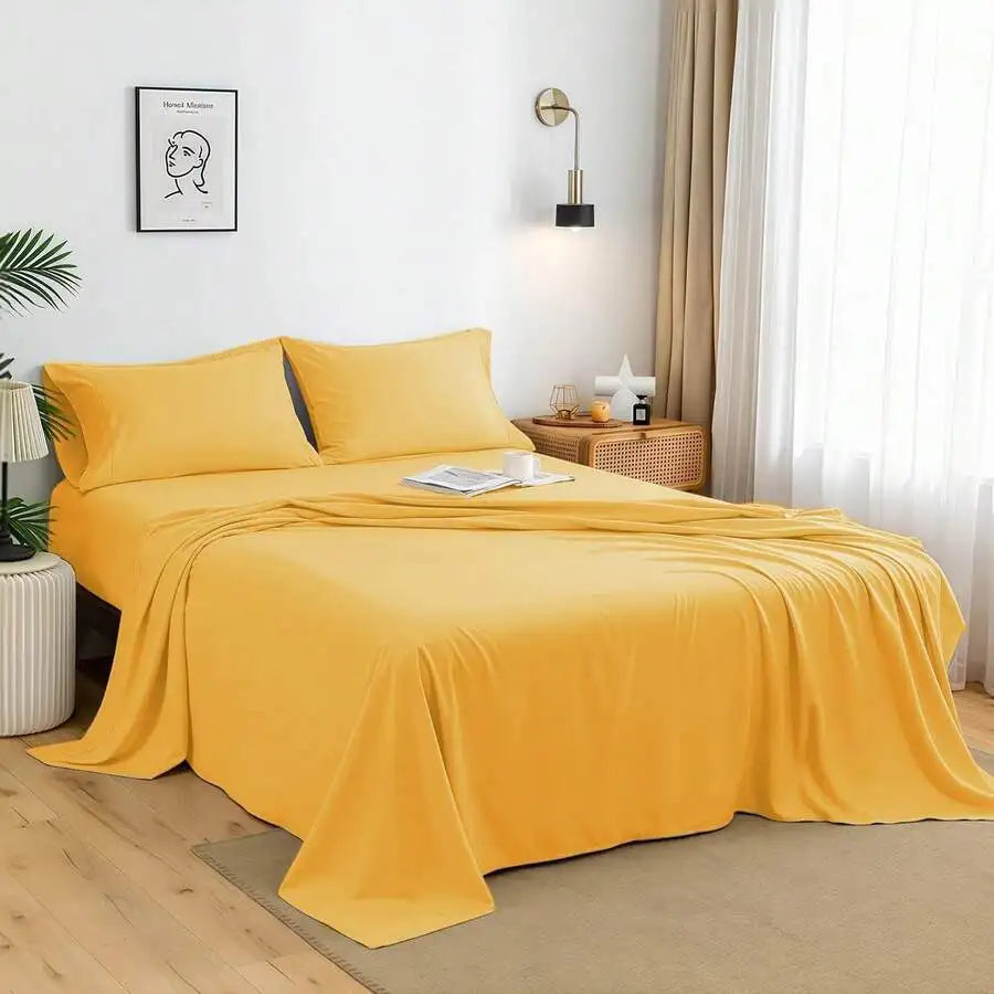 18 Inch Queen Sheets Deep Pocket 4 Piece Set