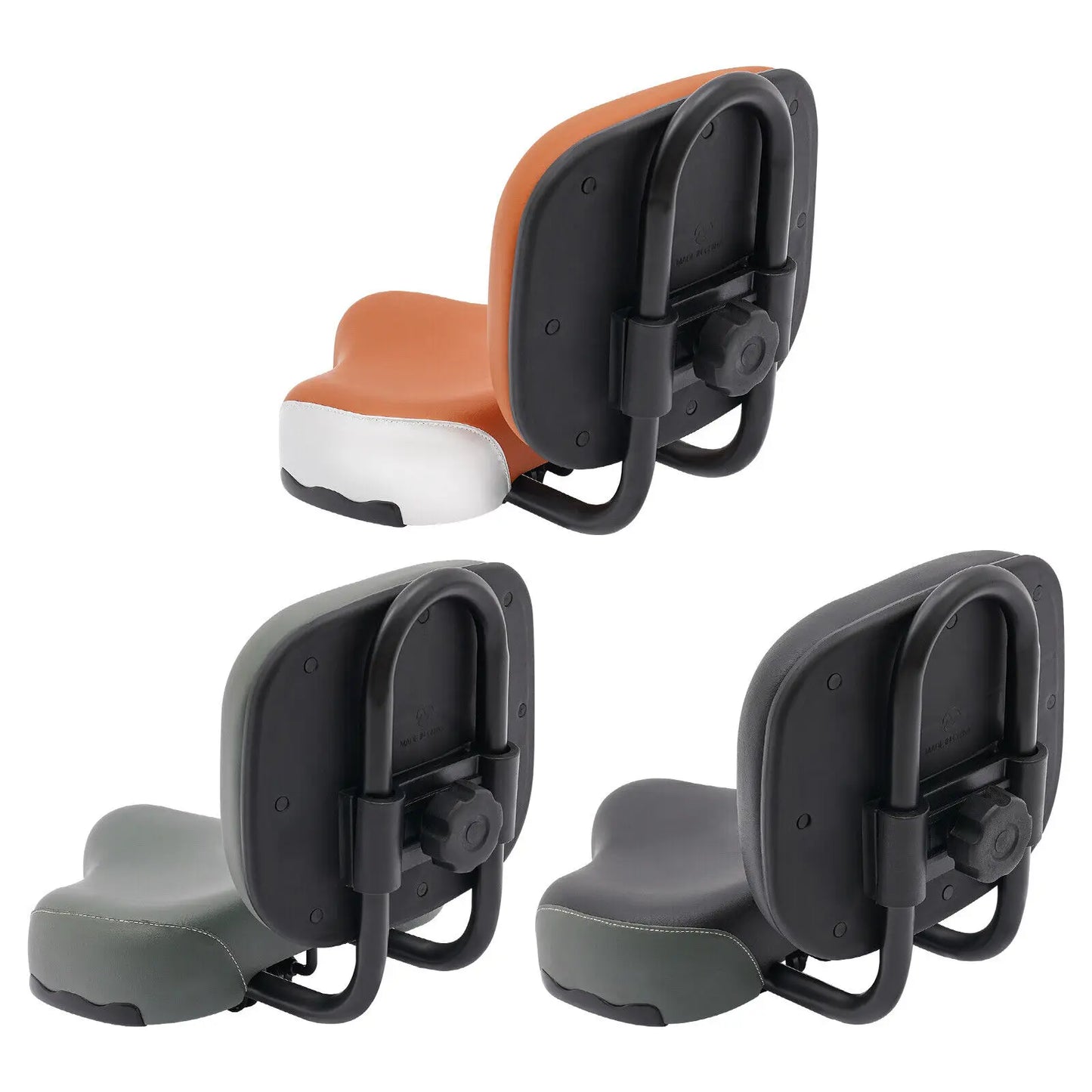 Tricycle Saddle Seat With Back Support For Bicycle