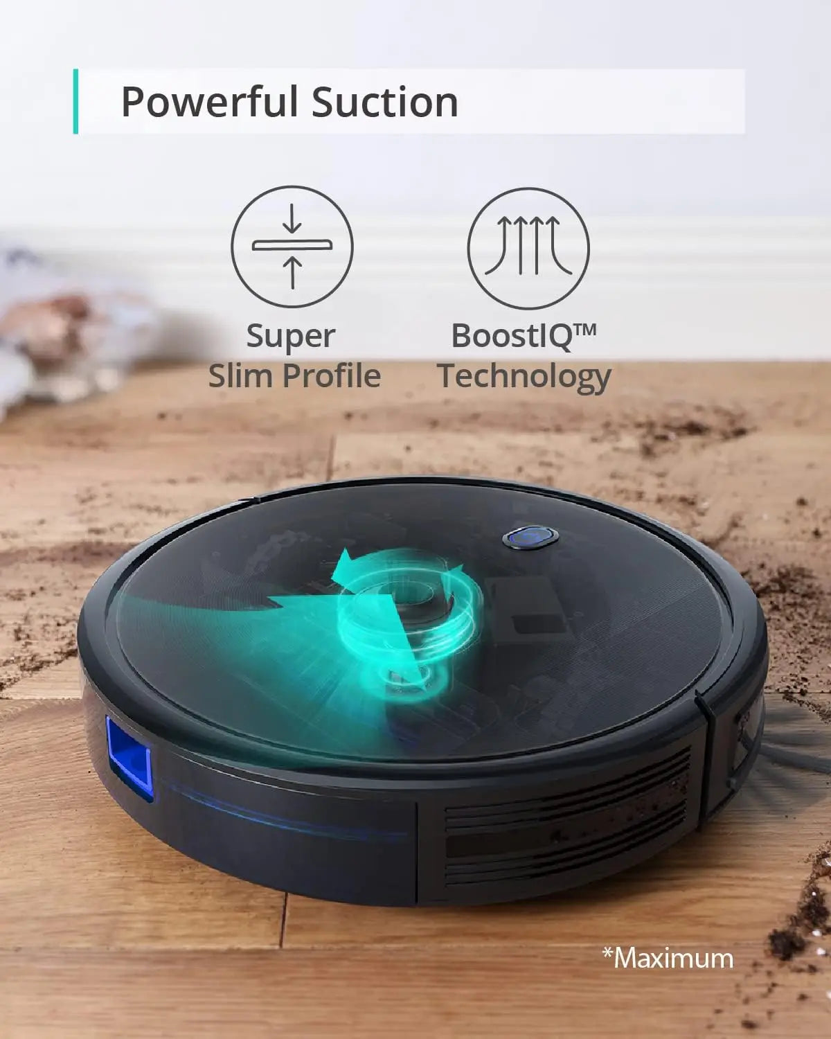 Eufy Refurbished Robot Vacuum 11S Max Quiet Suction Self Charging
