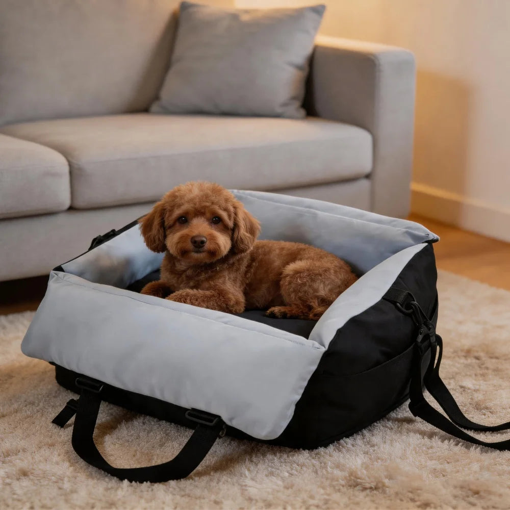 Borwart Portable Booster Pet Seat For Dogs Under 10kg