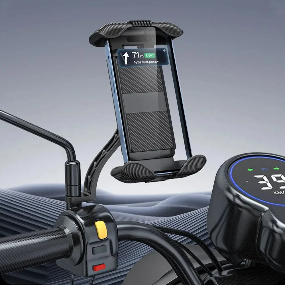Universal Adjustable Bike Phone Holder Mount For Motorcycle GPS Navigation