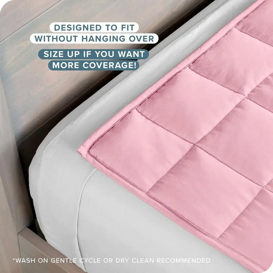 Weighted Blanket 40x60 10lbs, Light Pink