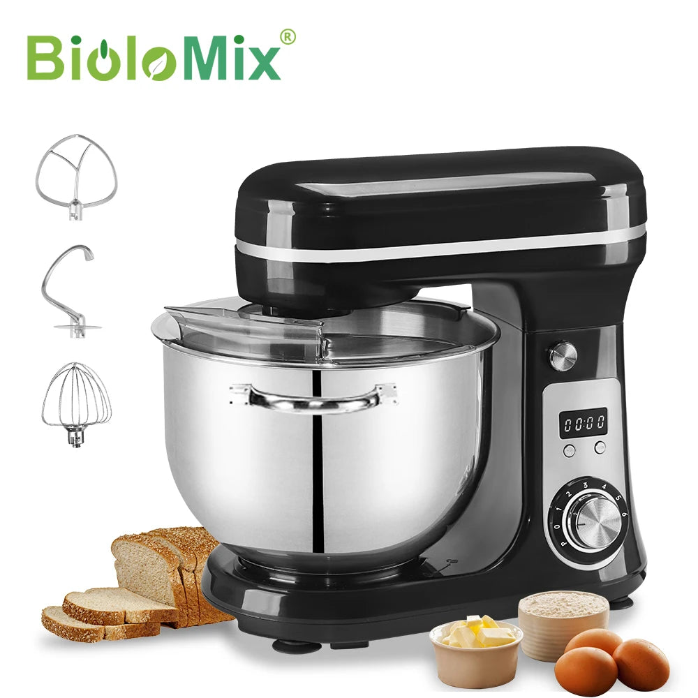 Biolomix Kitchen Stand Mixer Blender 6 Speed 1200W