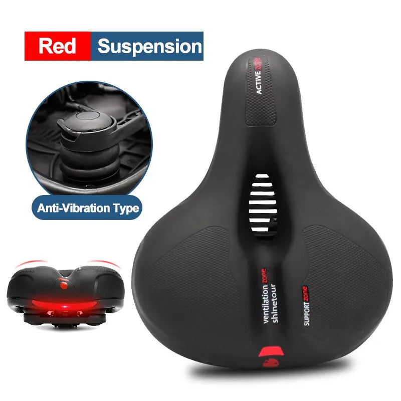Breathable Hollow Bicycle Saddle for MTB and Road Bikes
