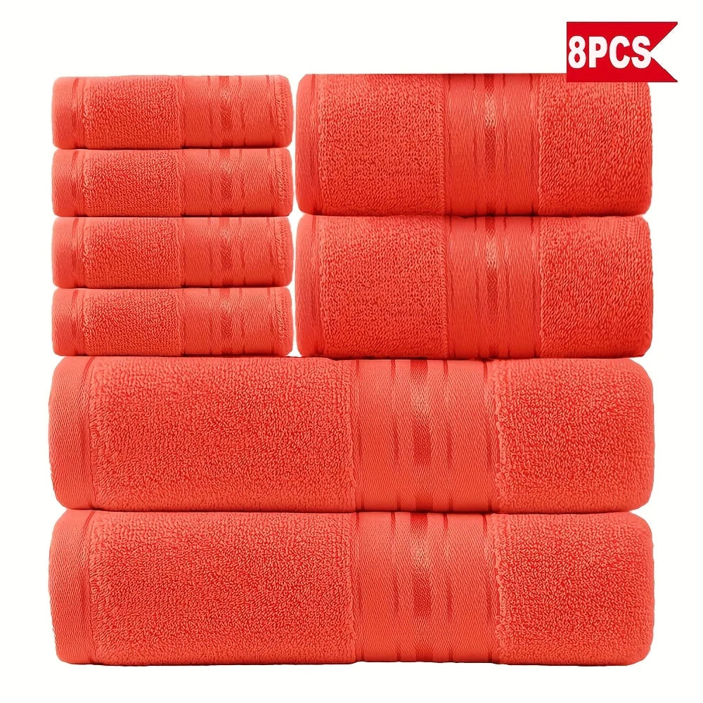 Majestic Plush 8 Piece Luxury Towel Set