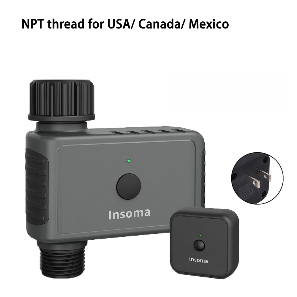 Insoma Wifi Automatic Sprinkler Timer With Alexa Control