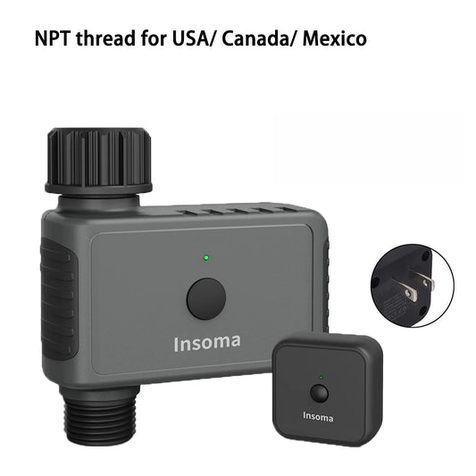 Insoma Wifi Automatic Sprinkler Timer With Alexa Control