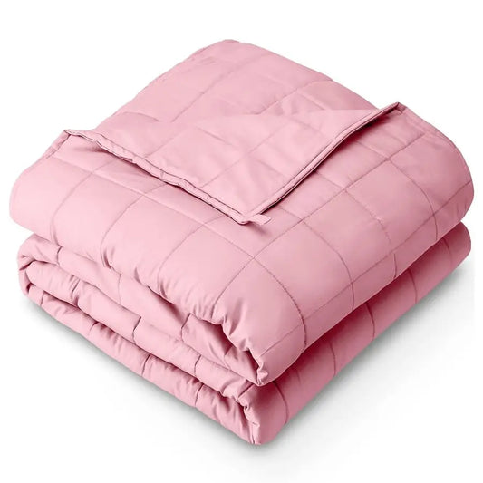 Weighted Blanket 40x60 10lbs, Light Pink