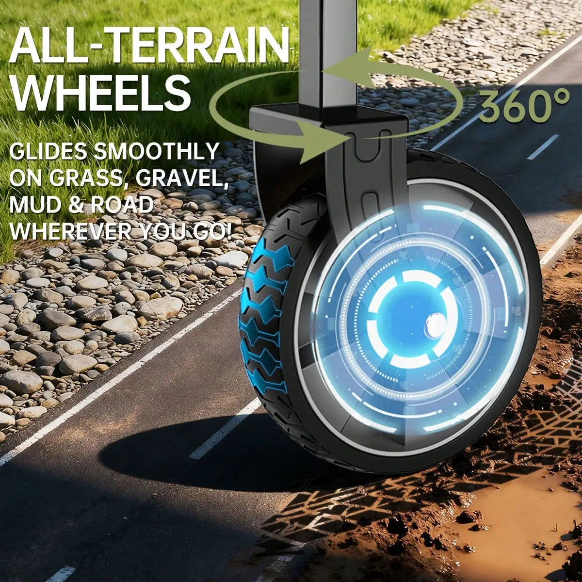 All-Terrain Folding Camping Wagon Hand Truck For Outdoor Gear Transport