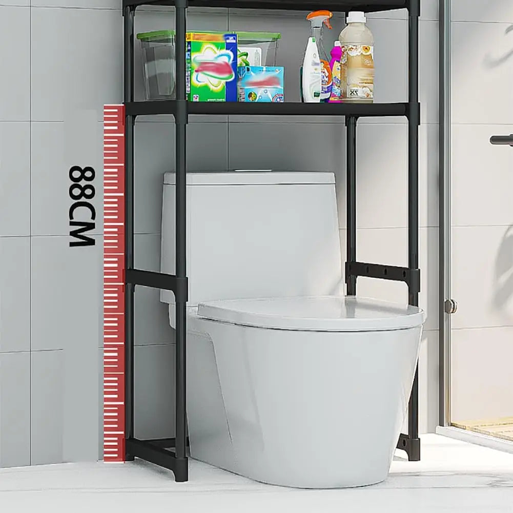 TWISTER.CK Over The Toilet Storage Cabinet 3-Tier Freestanding Organizer