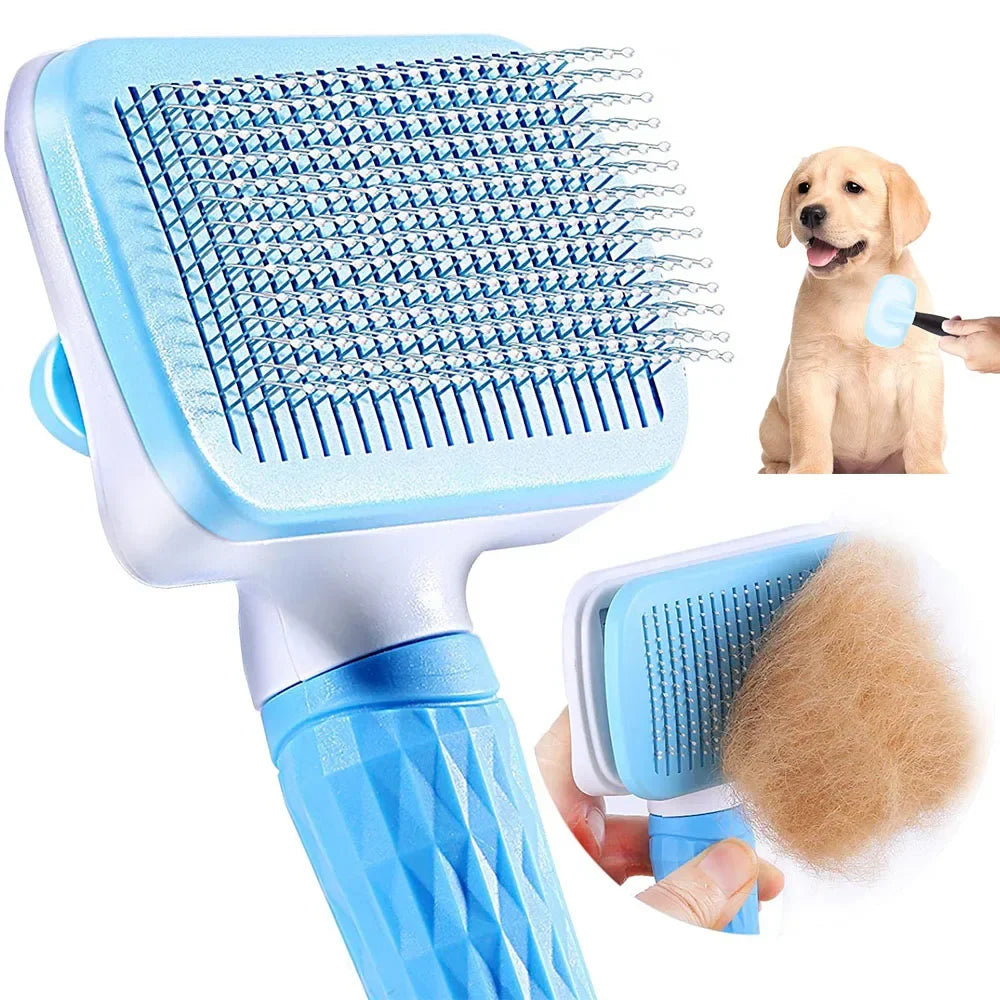 Dog Hair Remover Brush For Cats And Dogs Grooming Comb