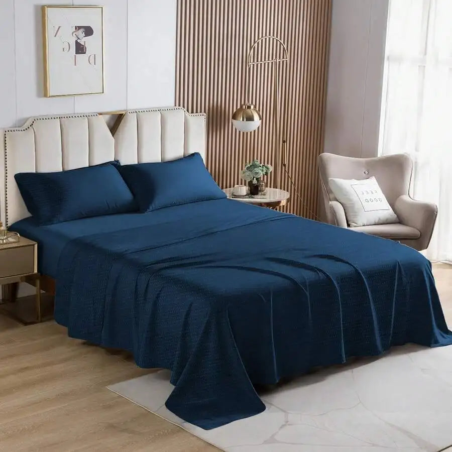 18 Inch Queen Sheets Deep Pocket 4 Piece Set