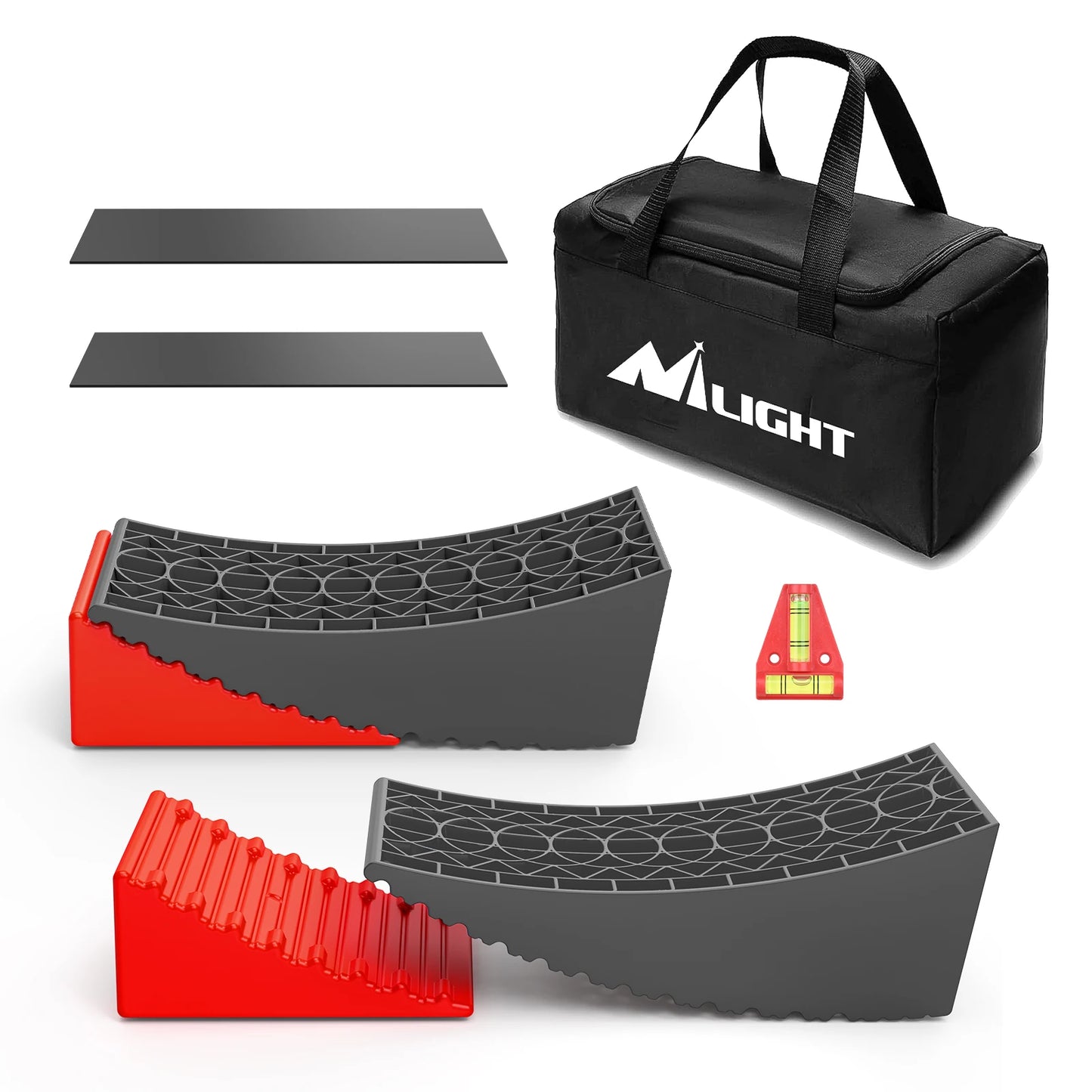 Nilight RV Leveler 2 Pack Camper Leveling Blocks For Axles