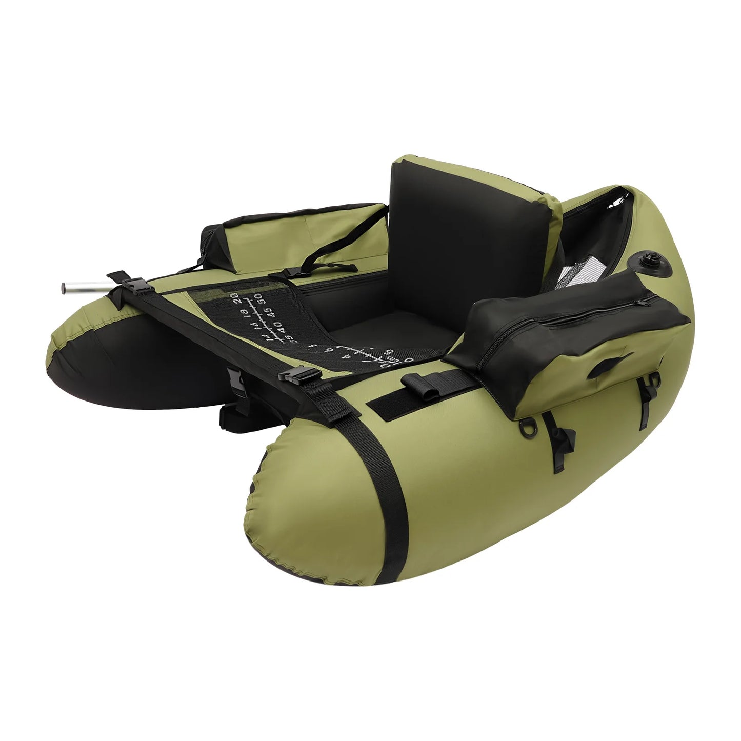 One Person Portable Inflatable Fishing Boat With Pump And Oars