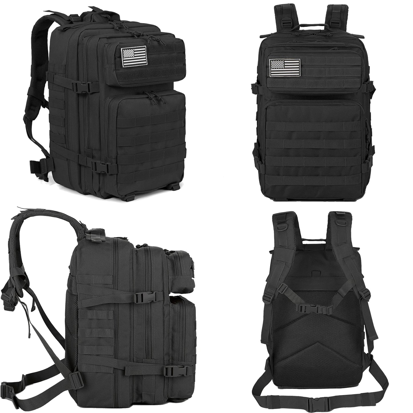 ReFire Gear Tactical Backpack Molle System For Outdoor Trekking Camping