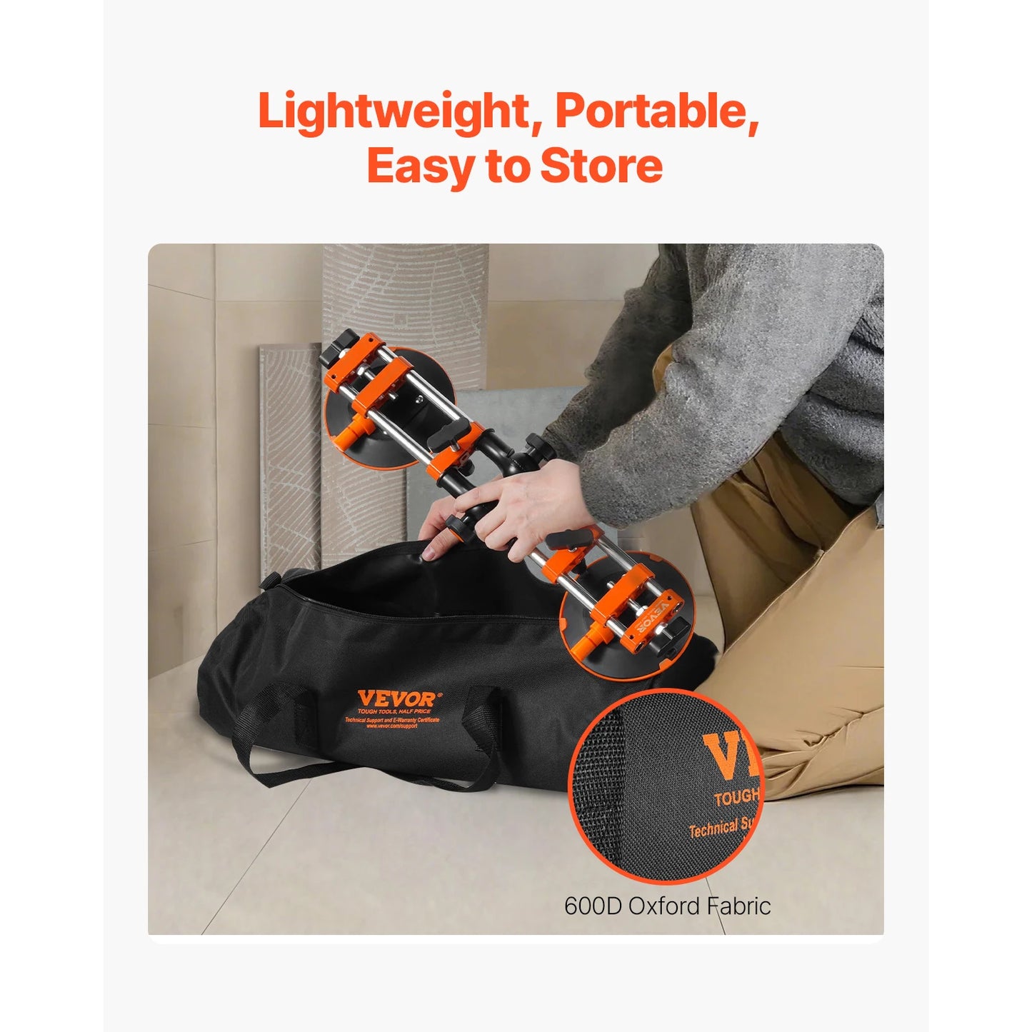 VEVOR Granite Seam Setter Adjustable Tile Joining Leveling Tool
