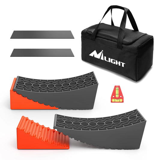 Nilight RV Leveler 2 Pack Camper Leveling Blocks For Axles