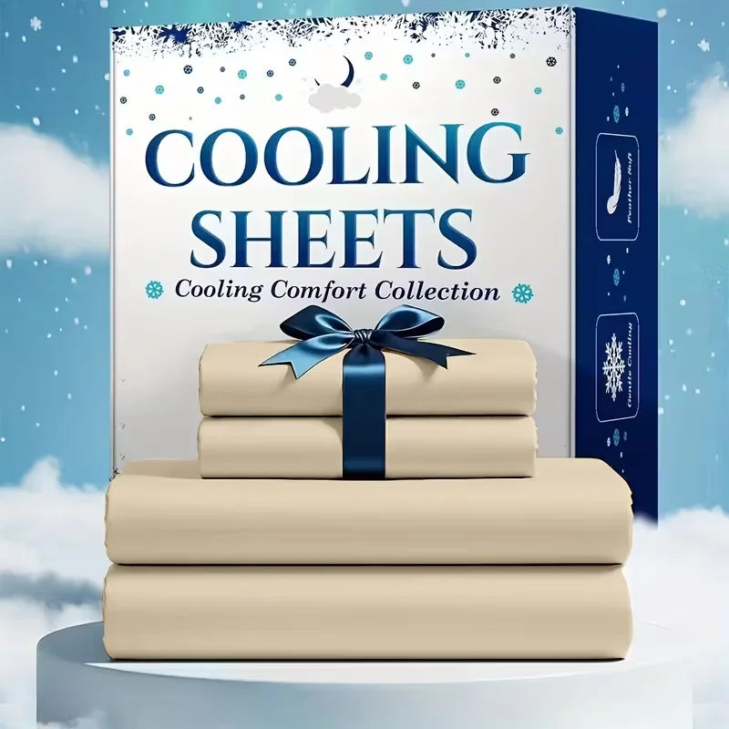 Bamboo Queen Bed Sheet Set For Hot Sleepers
