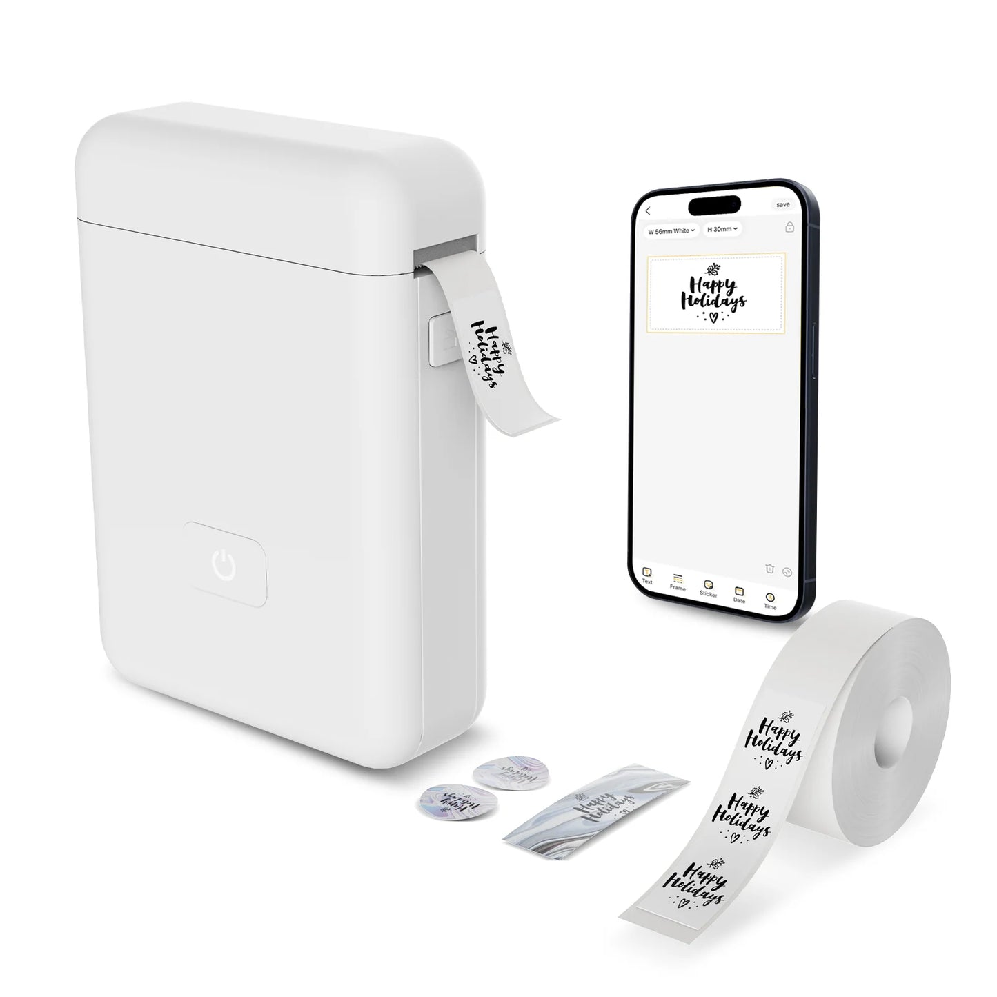 TakeYou Label Maker Bluetooth Printer for Home Office Organization