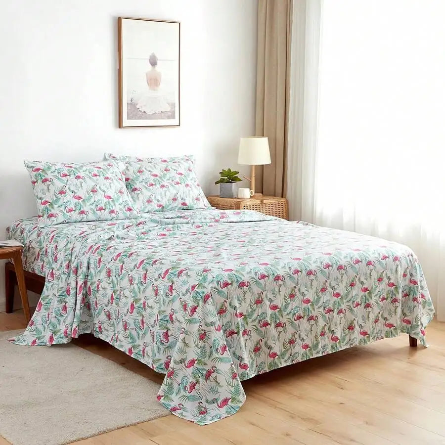 18 Inch Queen Sheets Deep Pocket 4 Piece Set