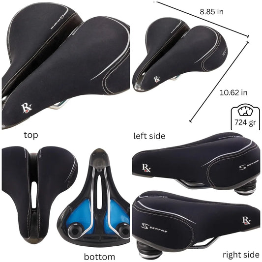 YTYIN Cruiser Road Bike Saddle With Lycra Comfort Performance