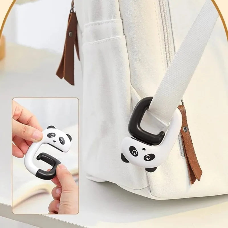 Portable Pink Handbag Hook For Desks And Offices