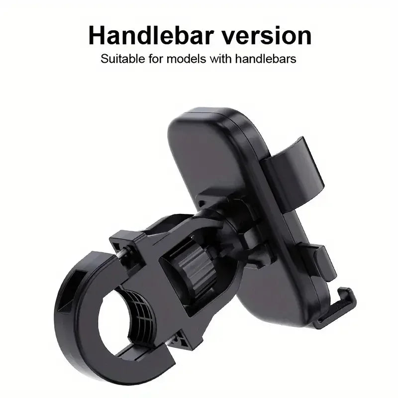 Anti-slip Bike Phone Holder 360° Rotatable Adjustable Phone Mount Bracket for Outdoor Bicycles and Mountain Bikes