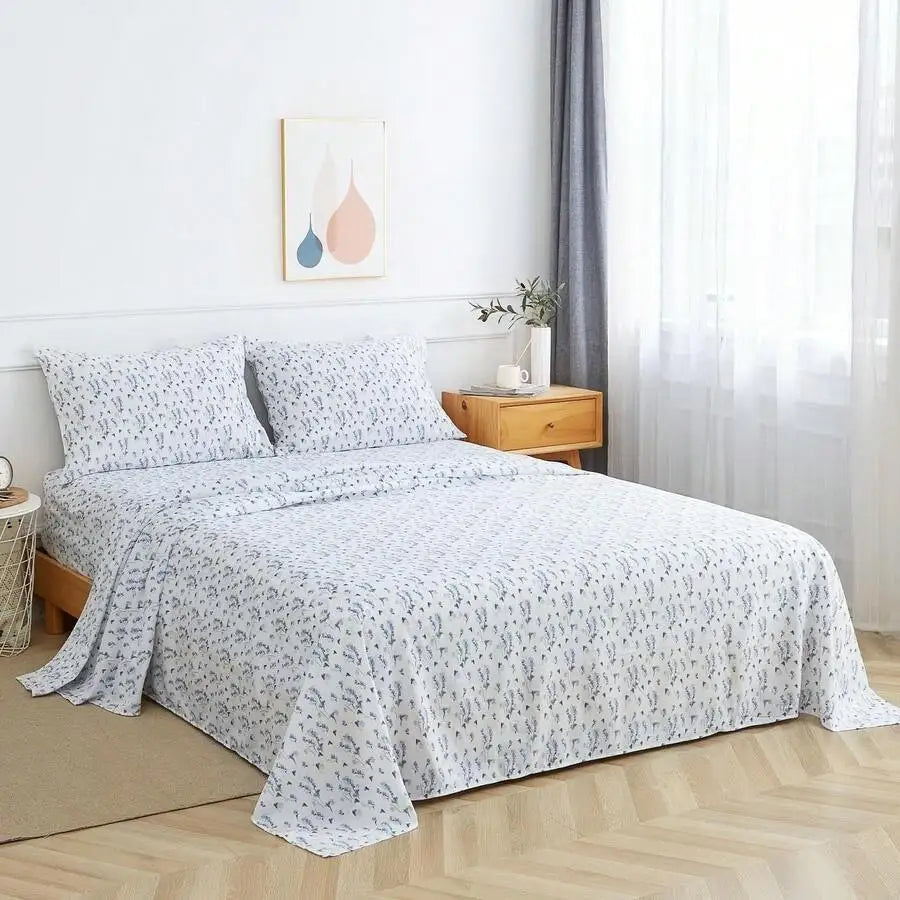 18 Inch Queen Sheets Deep Pocket 4 Piece Set
