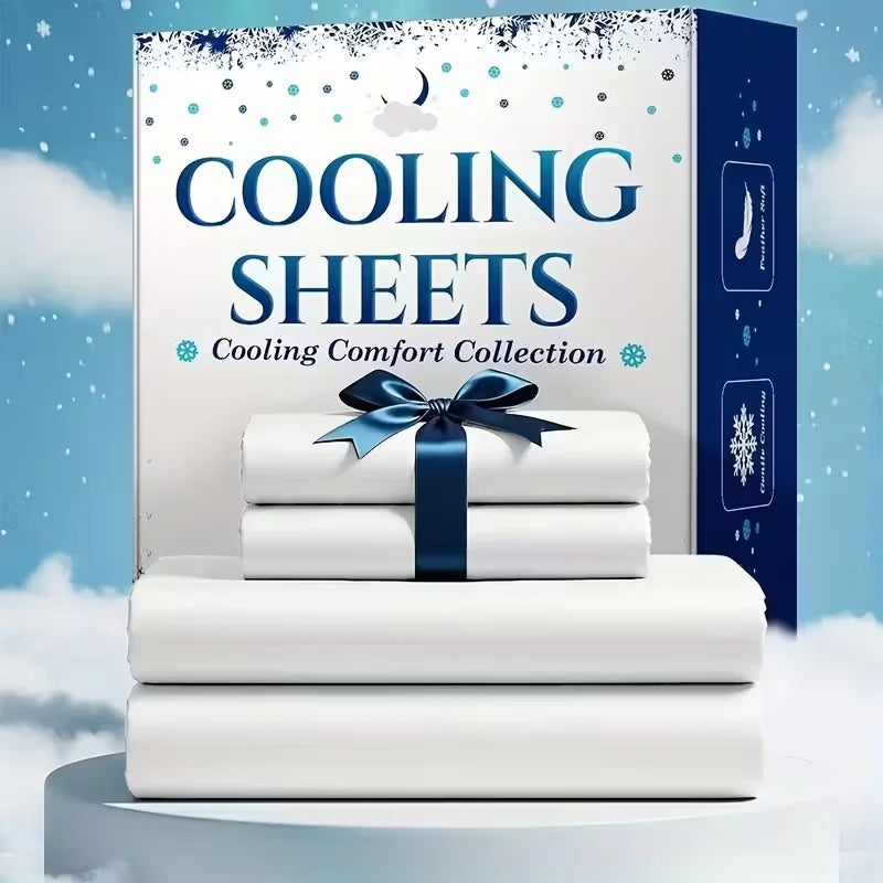 Bamboo Queen Bed Sheet Set For Hot Sleepers