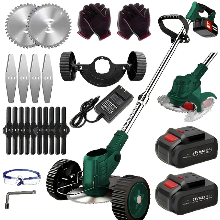 2025 Cordless Lawn Trimmer Weed Cutter Garden Brush Edger