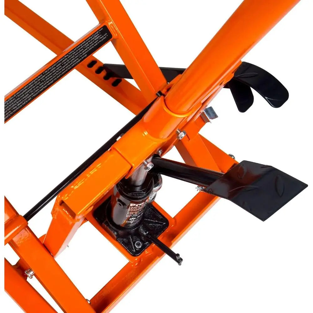 Lawn Mower Lift Jack 350 Lb Capacity Portable For Lawns