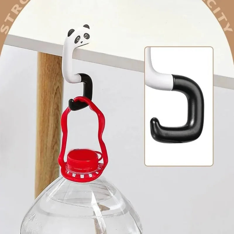 Portable Pink Handbag Hook For Desks And Offices